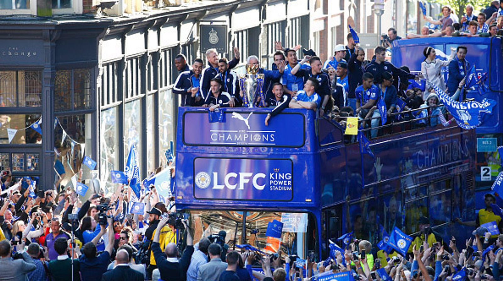 Leicester Victory Parade